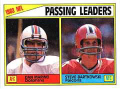 '84 Topps Passing Leaders